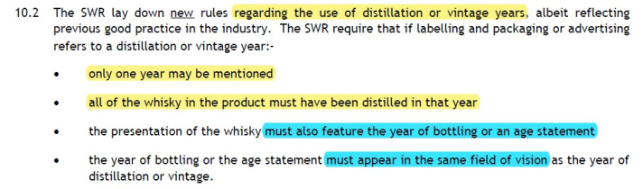 圖二：TSWR2009_10.2_標示蒸餾年份的規則